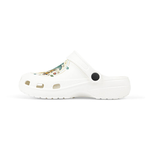 Kids Blue Dino Foam Clogs     