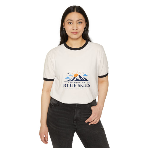 Nothing But Blue Skies Ringer Tee