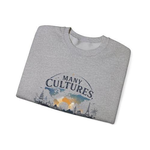 Many Cultures Crewneck Sweatshirt