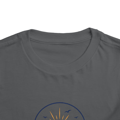Toddler Tee — "Nothing But Blue Skies" Sunrise Graphic