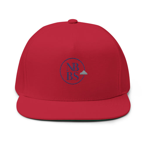 NBBS Embroidered Flat Bill Cap