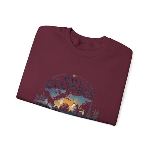 Many Cultures Crewneck Sweatshirt