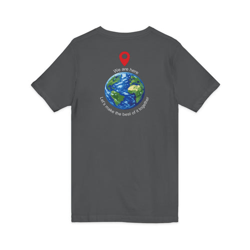 World Cup in America Soccer Flag V-Neck Tee