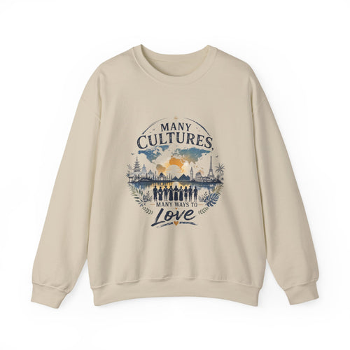 Many Cultures Crewneck Sweatshirt
