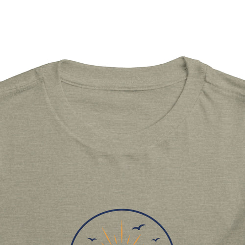 Toddler Tee — "Nothing But Blue Skies" Sunrise Graphic