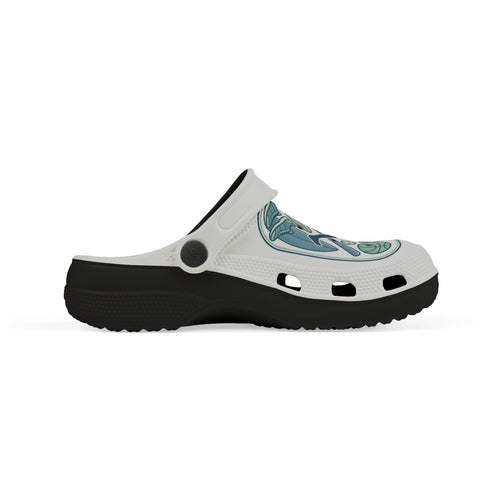 Kids Sports Pattern Foam Clogs