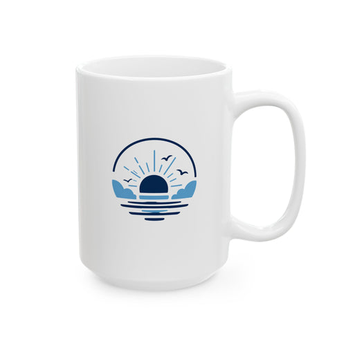 NB Blue Skie Ceramic Mug      