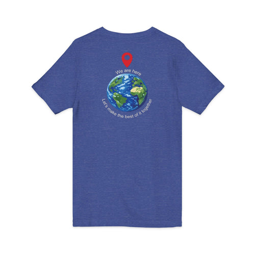 World Cup in America Soccer Flag V-Neck Tee
