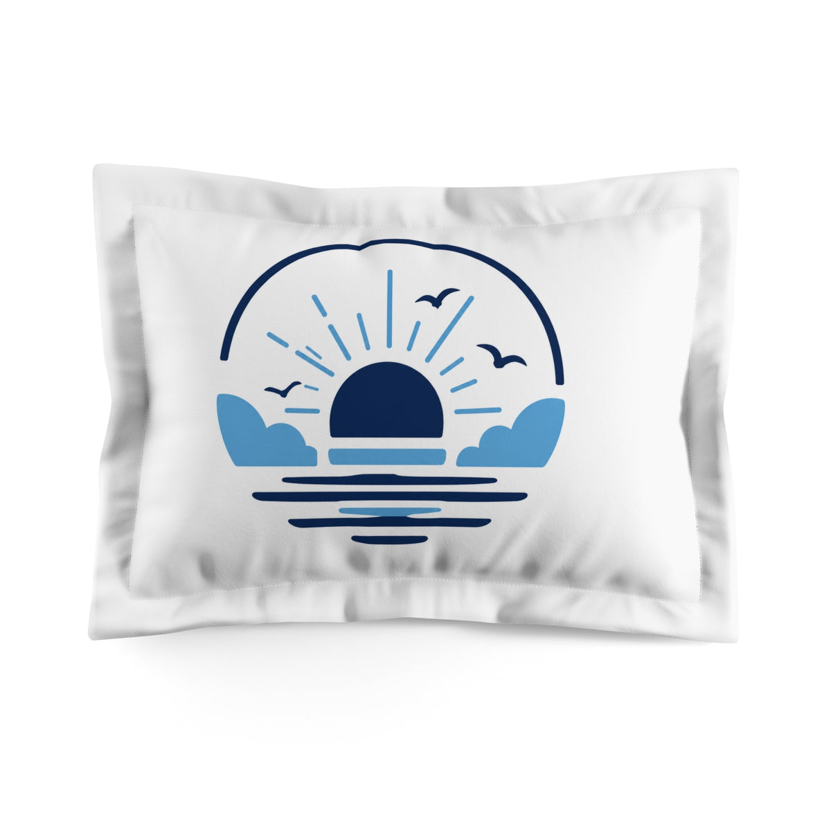 Sunrise Beach Decorative Pillowcase