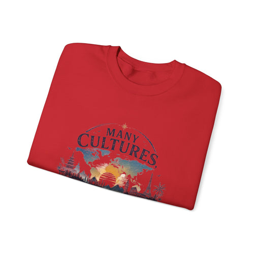Many Cultures Crewneck Sweatshirt