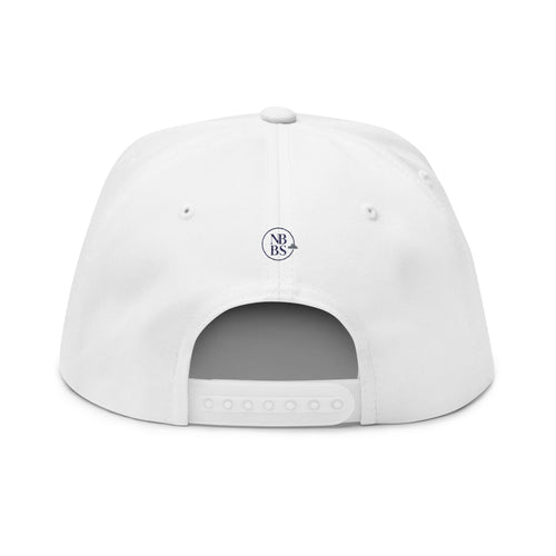NBBS Embroidered Flat Bill Cap