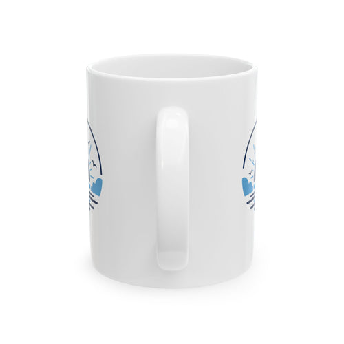 NB Blue Skie Ceramic Mug      