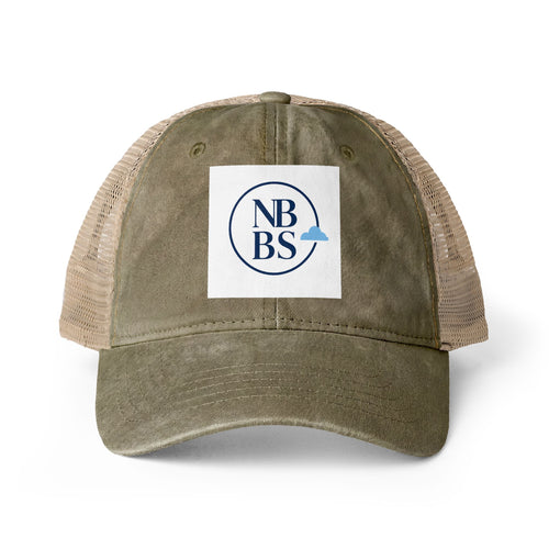 Women's Washed Mesh-Back Cap  