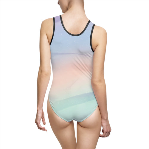 Pastel Ombre One Piece Swimsuit