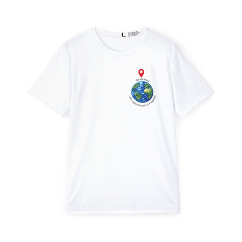 Globe Graphic Athletic Sports Jersey   