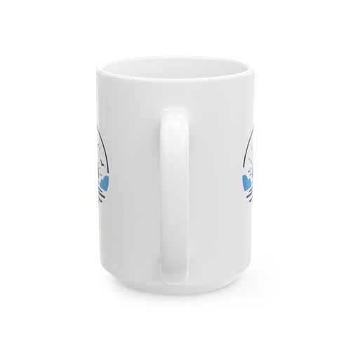 NB Blue Skie Ceramic Mug      