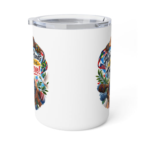 Helping Hands Heal the World Insulated Coffee Mug