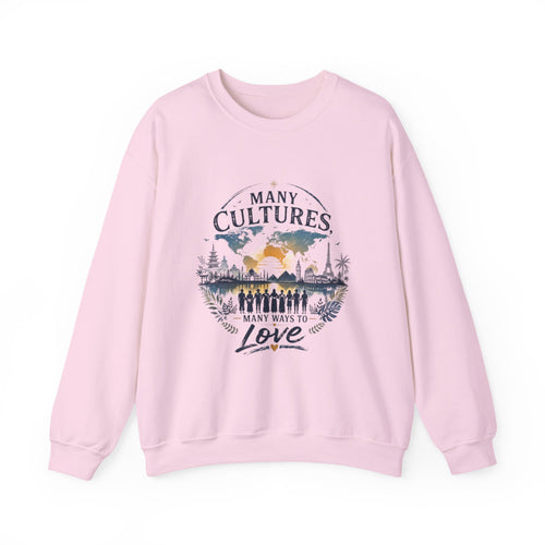 Many Cultures Crewneck Sweatshirt