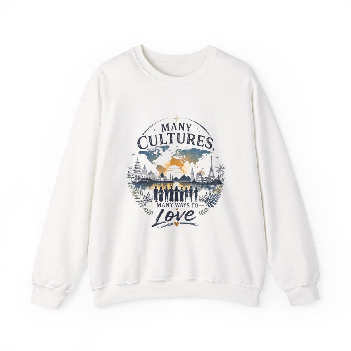 Many Cultures Crewneck Sweatshirt
