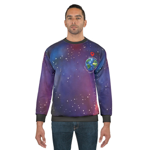 Galaxy Earth Crewneck Sweatshirt