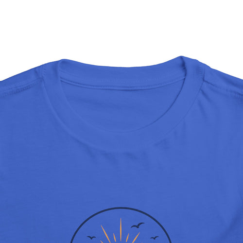 Toddler Tee — "Nothing But Blue Skies" Sunrise Graphic