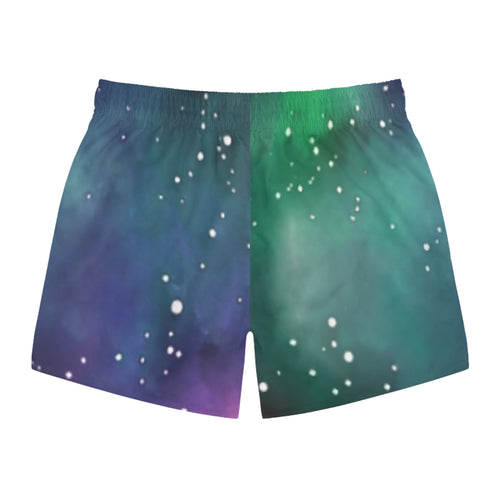 Aurora Galaxy Shorts Swim Trunks