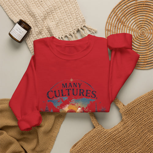 Many Cultures Crewneck Sweatshirt