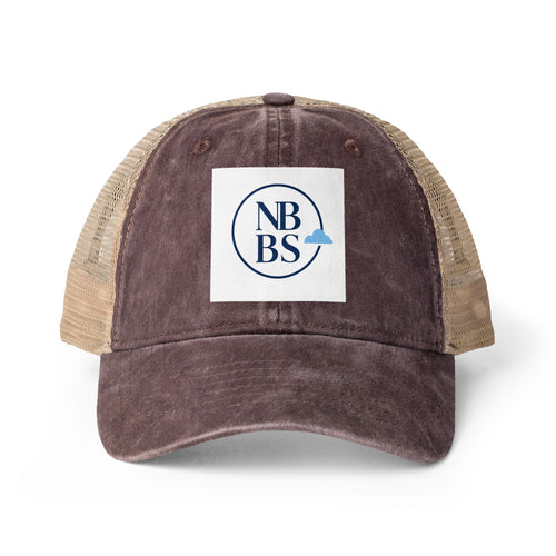 Women's Washed Mesh-Back Cap  