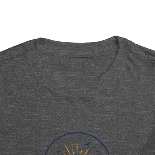 Toddler Tee — "Nothing But Blue Skies" Sunrise Graphic