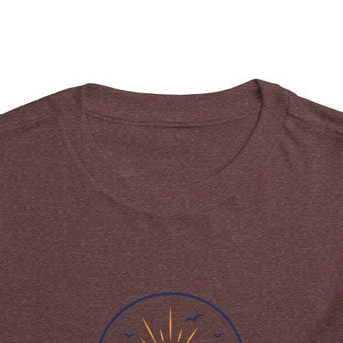 Toddler Tee — "Nothing But Blue Skies" Sunrise Graphic