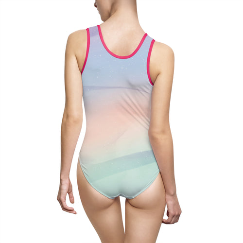 Earth Pin One-Piece Swimsuit  