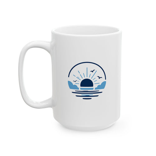 NB Blue Skie Ceramic Mug      