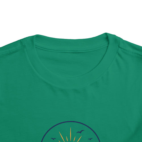 Toddler Tee — "Nothing But Blue Skies" Sunrise Graphic