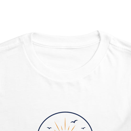 Toddler Tee — "Nothing But Blue Skies" Sunrise Graphic