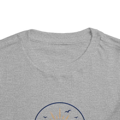 Toddler Tee — "Nothing But Blue Skies" Sunrise Graphic
