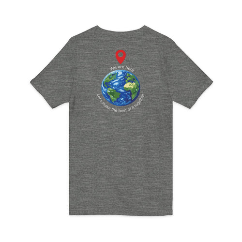 World Cup in America Soccer Flag V-Neck Tee