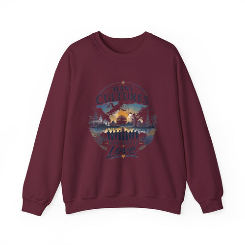 Many Cultures Crewneck Sweatshirt