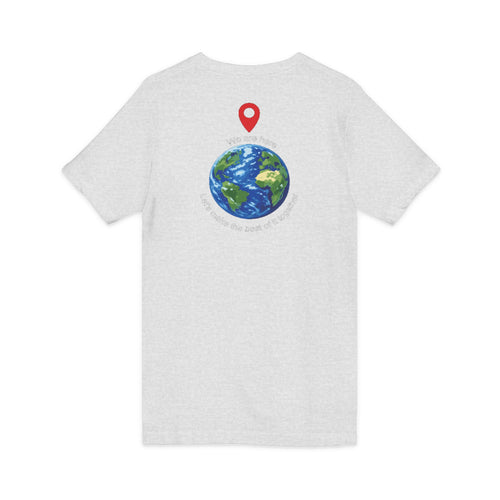 World Cup in America Soccer Flag V-Neck Tee
