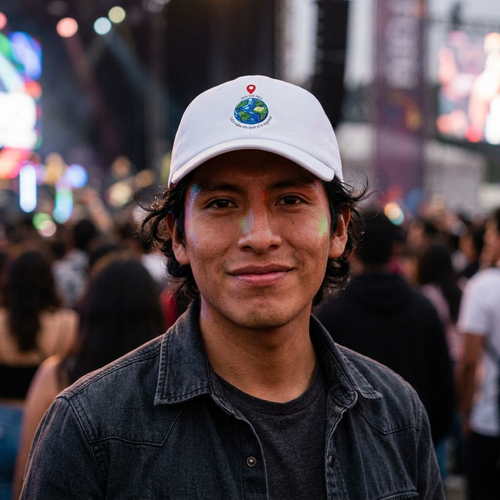 We Are Here Baseball Cap      