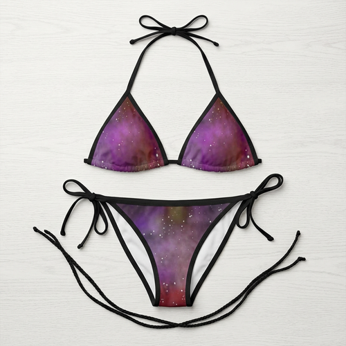 Galaxy Triangle Bikini Swimsuit