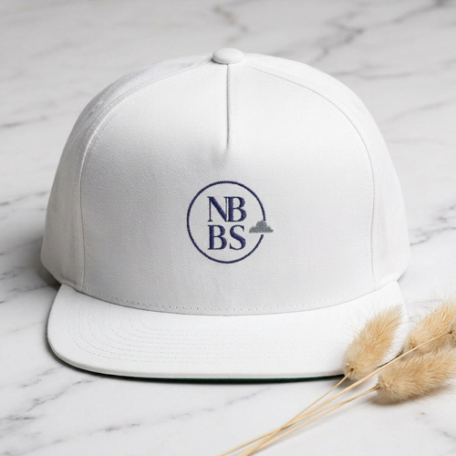 NBBS Embroidered Flat Bill Cap