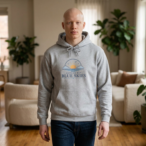 Blue Skies Mountain Sunrise Hoodie