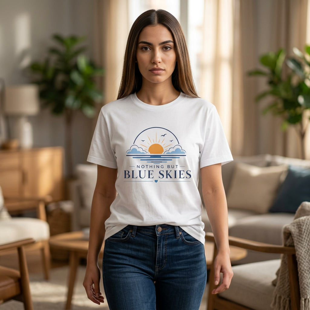 Nothing But Blue Skies Sunset T-Shirt