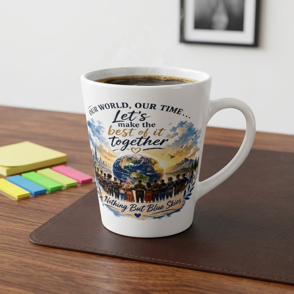 Our World, Our Time Coffee Cup
