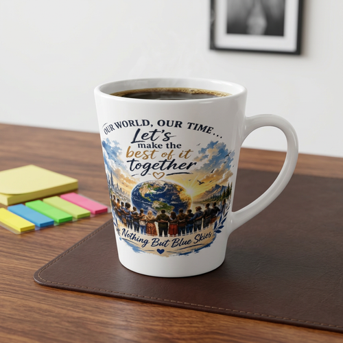 Our World, Our Time Coffee Cup