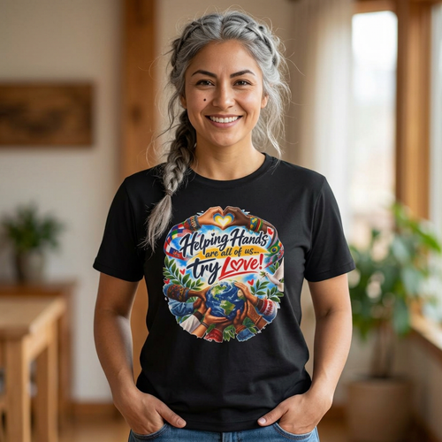 Helping Hands GraphicT- Shirt