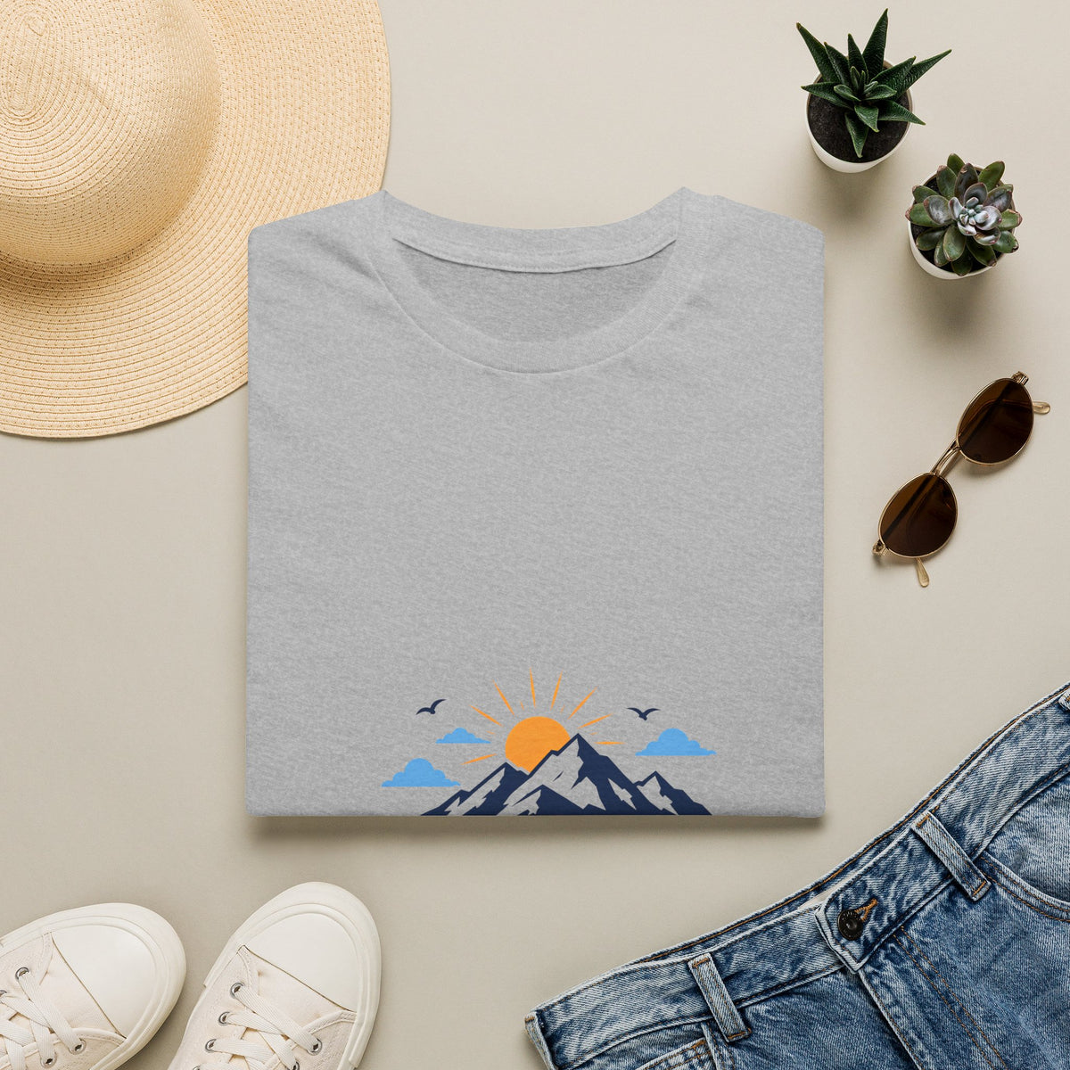 Mountain Sunrise Scenic T-Shirt
