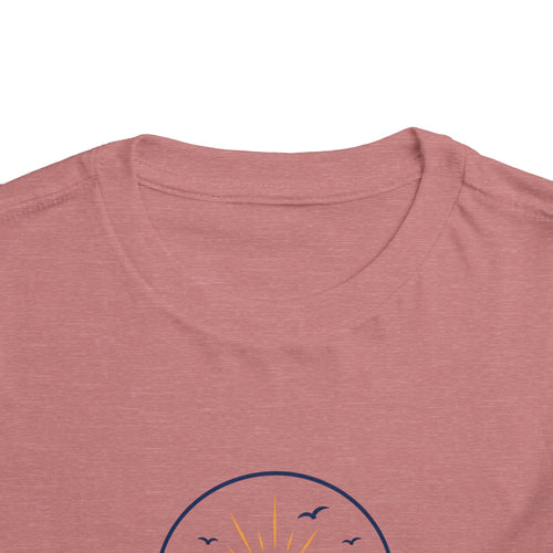Toddler Tee — "Nothing But Blue Skies" Sunrise Graphic