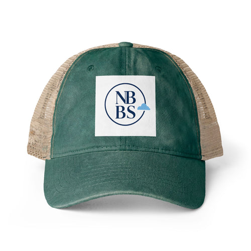 Women's Washed Mesh-Back Cap  