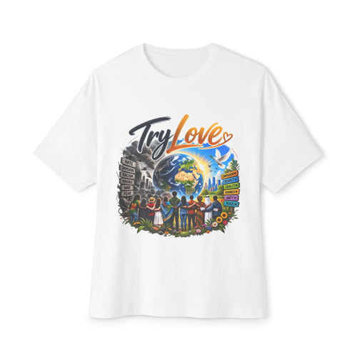 Unisex Oversized Boxy Tee